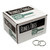 Lucky Line Lucky Line 1-1/4 Inch Split Key Rings Nickel-Plated - 100 Pcs - Display Box Keys & Accessories