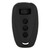 Keyless2Go Replacement Silicone Jacket Keyless Remote Cover for GM 4 Button Smart Proximity Keys HYQ4EA HYQ4ES HYQ4AA - Black Our Brands
