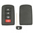 Keyless2Go Keyless2Go 4 Button Shell with Trunk For Toyota Smart Proximity Remote Key HYQ14FBA Keyless2Go