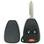 DURASHELL Durashell Rugged 3 Button Remote Head Key Shell for Chrysler Jeep Dodge OHT692427AA - Small Buttons - by Keyless2Go Remote Head Key Shells
