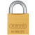 ABUS ABUS 55/25 Padlock Brass 15/16 inch KA 5251 Our Hardware Brands