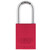 ABUS ABUS TITALIUM 83 Series 83AL/40 S2 Padlock Without Cylinder 1.5-inch Red ABUS