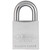ABUS 83 Series Padlock - SFIC 83IC/50 Brass/Nickel Body 1-inch Without Cylinder