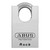 ABUS 83 Series Padlock - SFIC 83CS-IC/55 S2 B Hardened Steel Body 1-inch Without Cylinder
