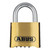 ABUS ABUS Combination 180 Padlock 180IB/50 C Solid Brass Resettable 4-Dial Locks