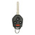Keyless2Go Keyless2Go 4 Button Remote Key Combo Replacement for Subaru CWTWBU766 / 57497AG48A / DA34 / 4D62 Our Automotive Brands