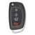 Keyless2Go Hyundai 4 Button Remote Flip Key TQ8-RKE-3F04, 95430-4Z100, 315 MHz - Premium Aftermarket
