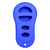 Replacement Silicone Jacket Keyless Remote Cover DDGA24 for Dodge/Chrysler/Jeep - Blue Auto Accessories Keyless2Go