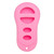 Replacement Silicone Jacket Keyless Remote Cover DDGA24 for Dodge/Chrysler/Jeep - Pink Remote Protectors Keyless2Go