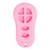Replacement Silicone Jacket Keyless Remote Cover DDGA36 for Dodge Chrysler 6 Button Remote FCC ID: GQ43VT18T - Pink Our Brands Keyless2Go