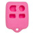 Replacement Silicone Jacket Keyless Remote Cover FRDB24 for Ford - Pink Auto Accessories Keyless2Go