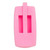 Replacement Silicone Jacket Keyless Remote Cover FRDB44 for Ford / Lincoln 4 Button PEPS Smart Key FCC ID: M3N5WY8406 - Pink Auto Accessories Keyless2Go