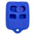Replacement Silicone Jacket Keyless Remote Cover FRDB24 for Ford - Blue Keyless2Go Keyless2Go