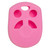 Replacement Silicone Jacket Keyless Remote Cover FRDB34 for Ford 164-R8046, 164-R7040 - Pink Keyless2Go Keyless2Go