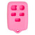 Keyless2Go Replacement Silicone Jacket Keyless Remote Cover FRDB65 for Ford 5 Button Remote FCC ID: CWTWB1U511 - Pink Our Automotive Brands