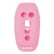 Keyless2Go Replacement Silicone Jacket Keyless Remote Cover FRDB85 for Ford 5 Button Proximity Smart Key FCC ID: M3NA2C31243300 - Pink Remote Protectors