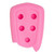 Keyless2Go Replacement Silicone Jacket Keyless Remote Cover GMC115 for GM 5 Button Smart Key FCC ID: HYQ2AB - Pink Shop Automotive