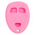 Keyless2Go Replacement Silicone Jacket Keyless Remote Cover GMC34 for GM - Pink Auto Accessories