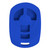 Keyless2Go Replacement Silicone Jacket Keyless Remote Cover GMC44 for GM 4 Button Remote Corvette FCC ID: M3N65981403 - Blue Remote Protectors