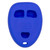 Keyless2Go Replacement Silicone Jacket Keyless Remote Cover GMC34 for GM - Blue Our Brands