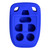 Keyless2Go Replacement Silicone Jacket Keyless Remote Cover HNDAD76 for Honda 6 Button Remote Key N5F-A04TAA - Blue Remote Protectors