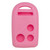 Keyless2Go Replacement Silicone Jacket Keyless Remote Cover HNDAD84 for 4 Button Remote Honda Goldwing GL1800 - Pink Shop Automotive