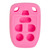 Keyless2Go Replacement Silicone Jacket Keyless Remote Cover HNDAD76 for Honda 6 Button Remote Key N5F-A04TAA - Pink Our Brands