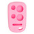 Keyless2Go Replacement Silicone Jacket Keyless Remote Cover HNDAD65 for Honda 5 Button Remote FCC ID: OUCG8D-440H-A - Pink Auto Accessories
