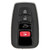 Keyless2Go Toyota 4 Button Proximity Smart Key for US Production HYQ14FBC, HYQ14FLA, 315 MHz - Premium Aftermarket