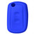 Keyless2Go Replacement Silicone Jacket Keyless Remote Cover LROVU13 for Land Rover 3 Button Flip Key FCC ID: YWX000071 - Blue Our Automotive Brands