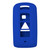 Keyless2Go Replacement Silicone Jacket Keyless Remote Cover MITP14 for Mitsubishi 4 Button Smart Proximity Key FCC ID: OUC644M-KEY-N - Blue Keyless2Go