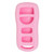 Keyless2Go Replacement Silicone Jacket Keyless Remote Cover NSSNF24 for Nissan - Pink Auto Accessories