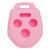 Keyless2Go Replacement Silicone Jacket Keyless Remote Cover SUBRO24 for Subaru 4 Button Remote Key FCC ID: CWTWB1U811 - Pink Our Automotive Brands