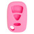 Keyless2Go Replacement Silicone Jacket Keyless Remote Cover SUZIQ13 for Suzuki 3 Button Remote FCC ID: KBRTS005 - Pink Shop Automotive