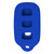 Keyless2Go Replacement Silicone Jacket Keyless Remote Cover TYOTAG23 for Toyota - Blue Keyless2Go