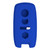 Keyless2Go Replacement Silicone Jacket Keyless Remote Cover SUZIQ23 for Suzuki 3 Button Smart Key Proximity Remote FCC ID: KBRTS003 - Blue Shop Automotive
