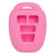Keyless2Go Replacement Silicone Jacket Keyless Remote Cover TYOTAG94 for Toyota 4 Button Remote Key FCC ID: HYQ12BDM HYQ12BEL - Pink Our Brands