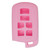Keyless2Go Replacement Silicone Jacket Keyless Remote Cover TYOTAG86 for Toyota Sienna 6 Button Smart Key Proximity Remote FCC ID: HYQ14ADR - Pink Auto Accessories