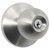 PLS PLS RLK80 Knob Trim - Storeroom - Stainless Steel 32D Our Hardware Brands