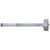PLS PLS RPB348 Heavy Duty Commercial Exit Panic Bar - Grade 1 - 48-Inch - Stainless Steel 32D Our Hardware Brands