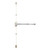 PLS PLS RVR336 Heavy Duty Commercial Vertical Rod Exit Panic Bar - Grade 1 - 36-Inch - Stainless Steel 32D Door Hardware