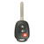 Keyless2Go 3 Button Remote Key Replacement for Toyota GQ4-52T / 89071-0R040 / H Chip, TLS-KH3-063-AFB-ZZZZ-001