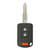 Mitsubishi Mitsubishi 3 button Remote Head Key OUCJ166N 6370C135 - New New In Stock