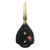 Xhorse Xhorse VVDI Toyota Type Universal Remote Head Key 3 Buttons - Wired Universal Remotes & Blades