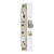 Adams Rite Steel Hawk 4300 Electrified Deadlatch, 1-1/8" Backset, No Monitoring, Surface Mount, Flat/Standard Jamb - Clear Anodized