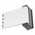 Adams Rite Adams Rite 4590 Deadlatch Paddle For 4300/4500/4900 Deadlatch Series - Push To Right - 1-3/4 Inch Doors - Clear Anodized Our Brands
