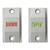 Adams Rite 4089-00-130 Exit Indicator Standard 1-3/4" Door -  For MS Deadlocks - Satin Aluminum