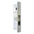 Adams Rite MS1890 Series MS Deadlock/Deadlatch, Flat Faceplate, 1-1/8" Backset, Flat/Standard Jamb, LH/RHR - Clear Anodized