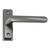 Adams Rite Adams Rite 4568 Lever Handle Eurostyle For 4300, 4500, 4900 Series Deadlatches - Straight - RH or RHR - 1-3/4" to 2" Door Thickness - Dark Bronze Anodized Our Brands