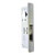 Adams Rite MS1850S Series MS Deadlock, Radius Faceplate, 31/32" Backset, Hookbolt, Non-Handed - Clear Anodized